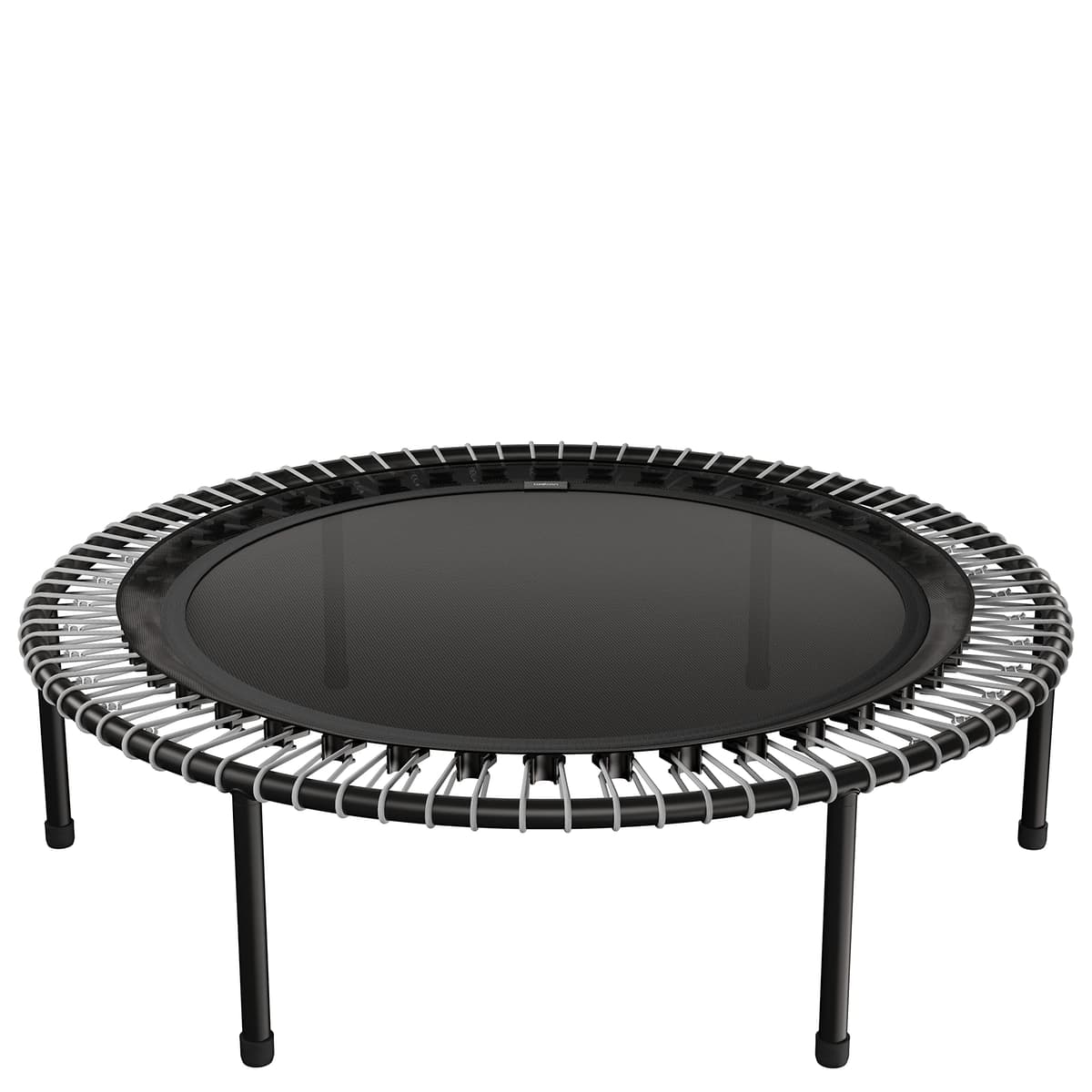 bellicon Rebounder 39" Fitness Trampoline (Gris) con patas roscadas y suspensión de muelles elásticos