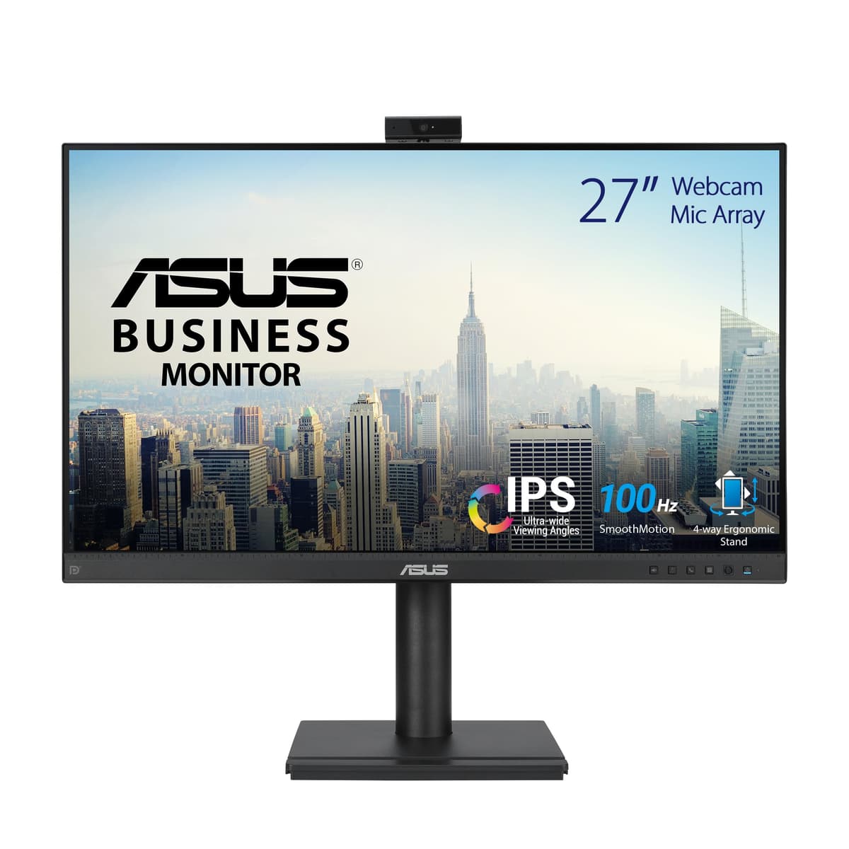 Asus BE279QFK 27" LED IPS Full HD 100Hz Altavoces Altura Ajustable Webcam 431220A3