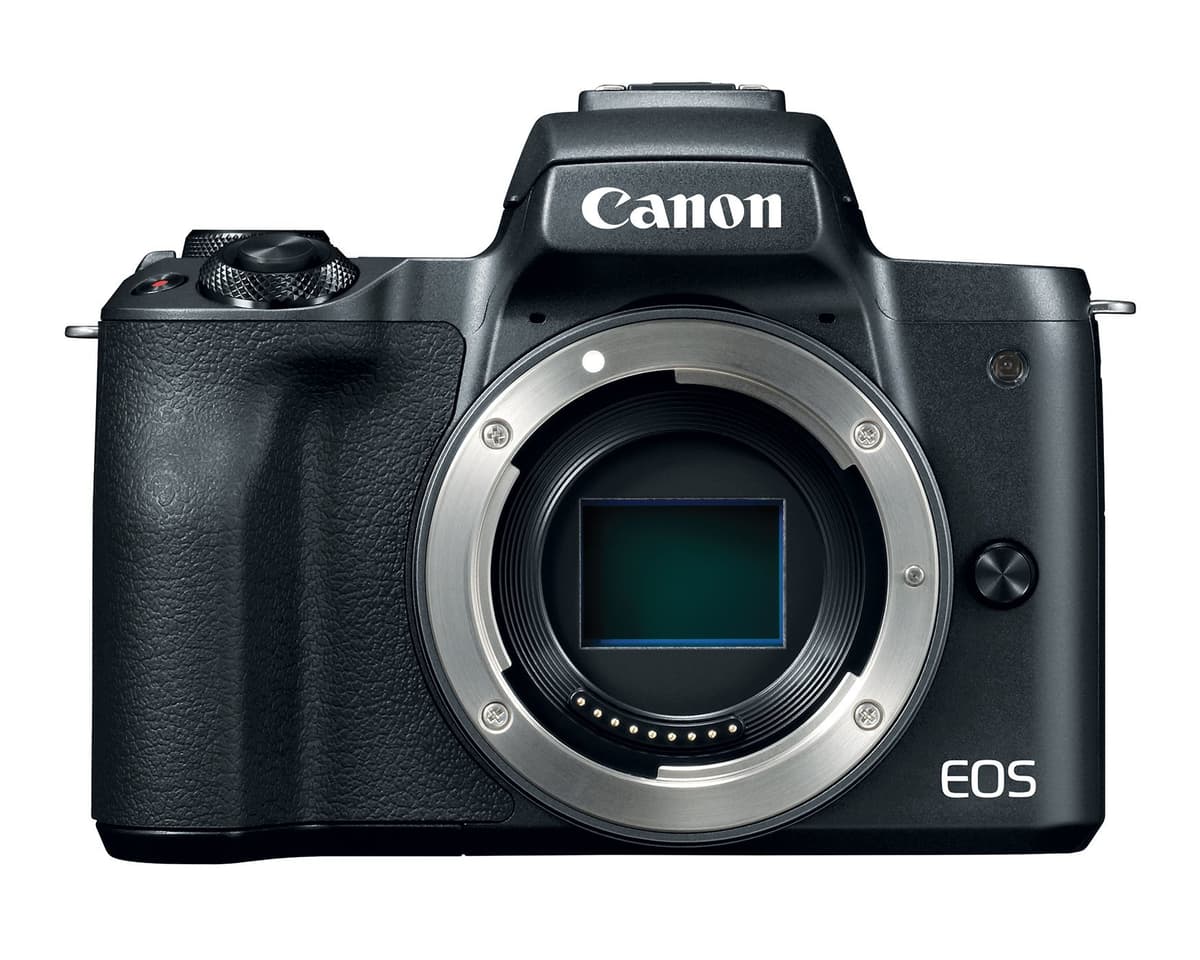 Cuerpo de cámara sin espejo Canon [EOS M50] con video 4K, sensor CMOS APS-C de 24.1 megapíxeles - Negro (Reacondicionado) 2680C001-cr