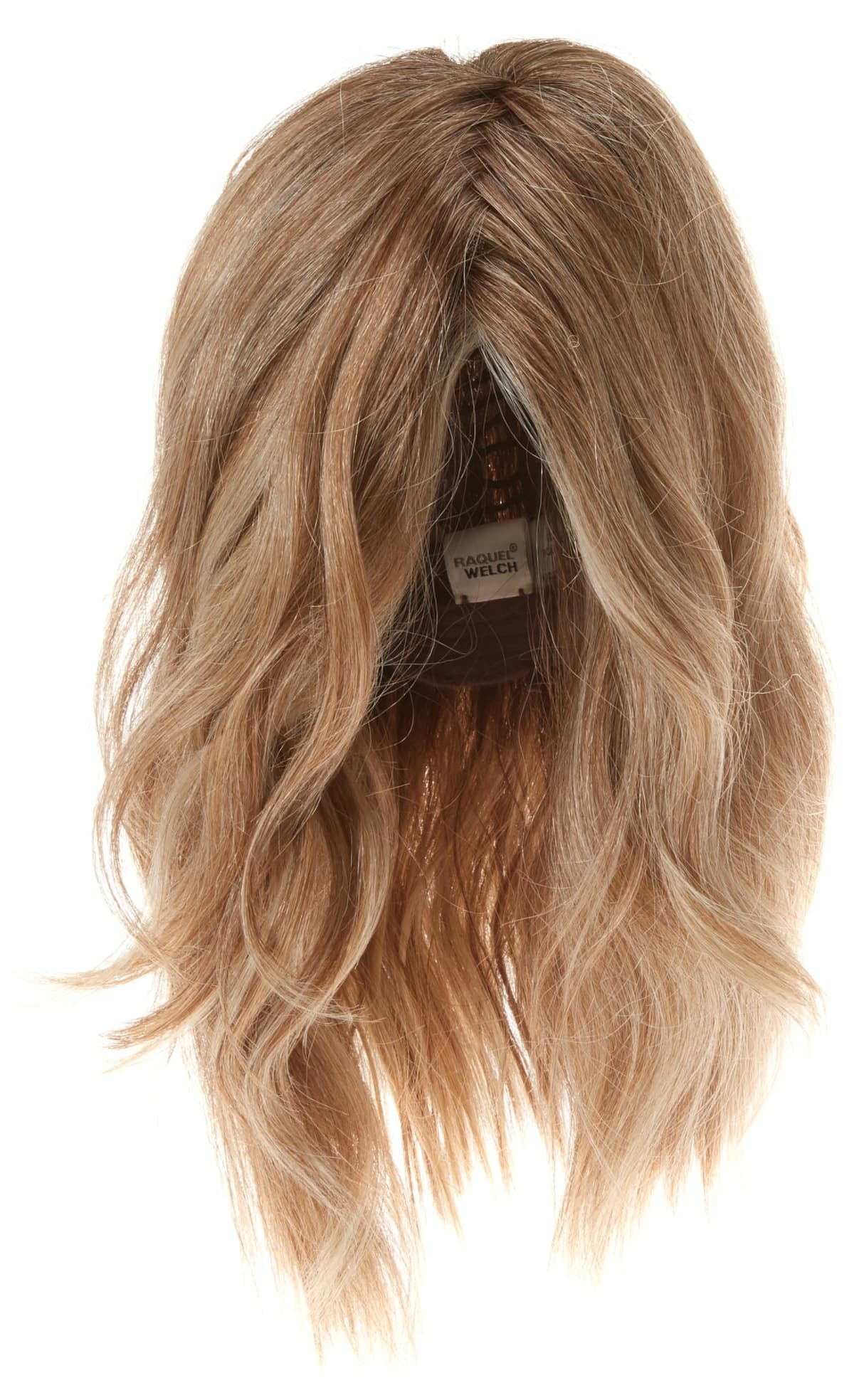 Raquel Welch Peluca estilo 'Big Spender' con ondas sofisticadas y sueltas, largo hasta los hombros, corte bob, por Hairuwear, copa talla estándar, RL1621SS Sand