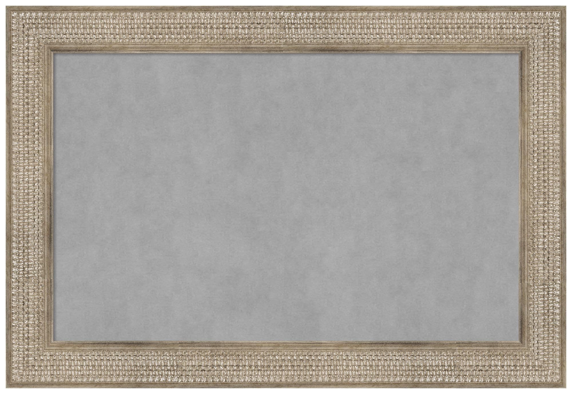 Amanti Art Silver Framed Magnetic Board 26x38 - tablero magnético con marco plateado 28588191369