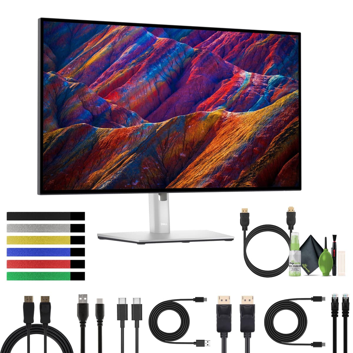 Dell UltraSharp U2723QE 27" 4K UHD HDR IPS con Puerto USB-C Docking Hub - Bundle U2723QEAG2