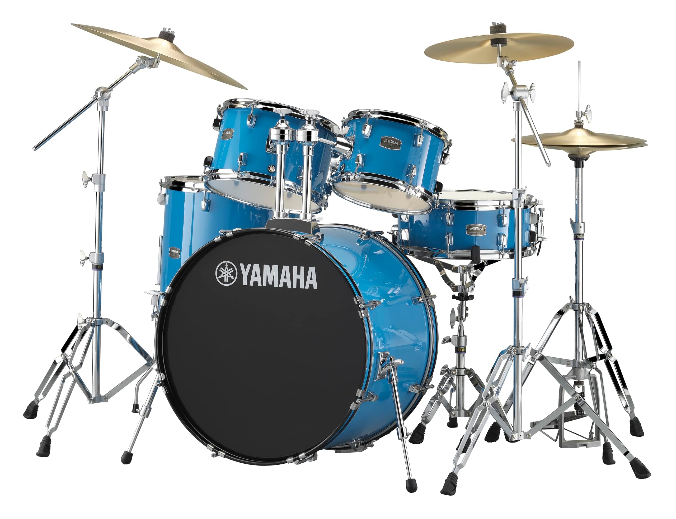 Yamaha Rydeen Set de Batería 5 piezas con bombo 22" y caja de madera, Sky Blue RDP2F5SKB