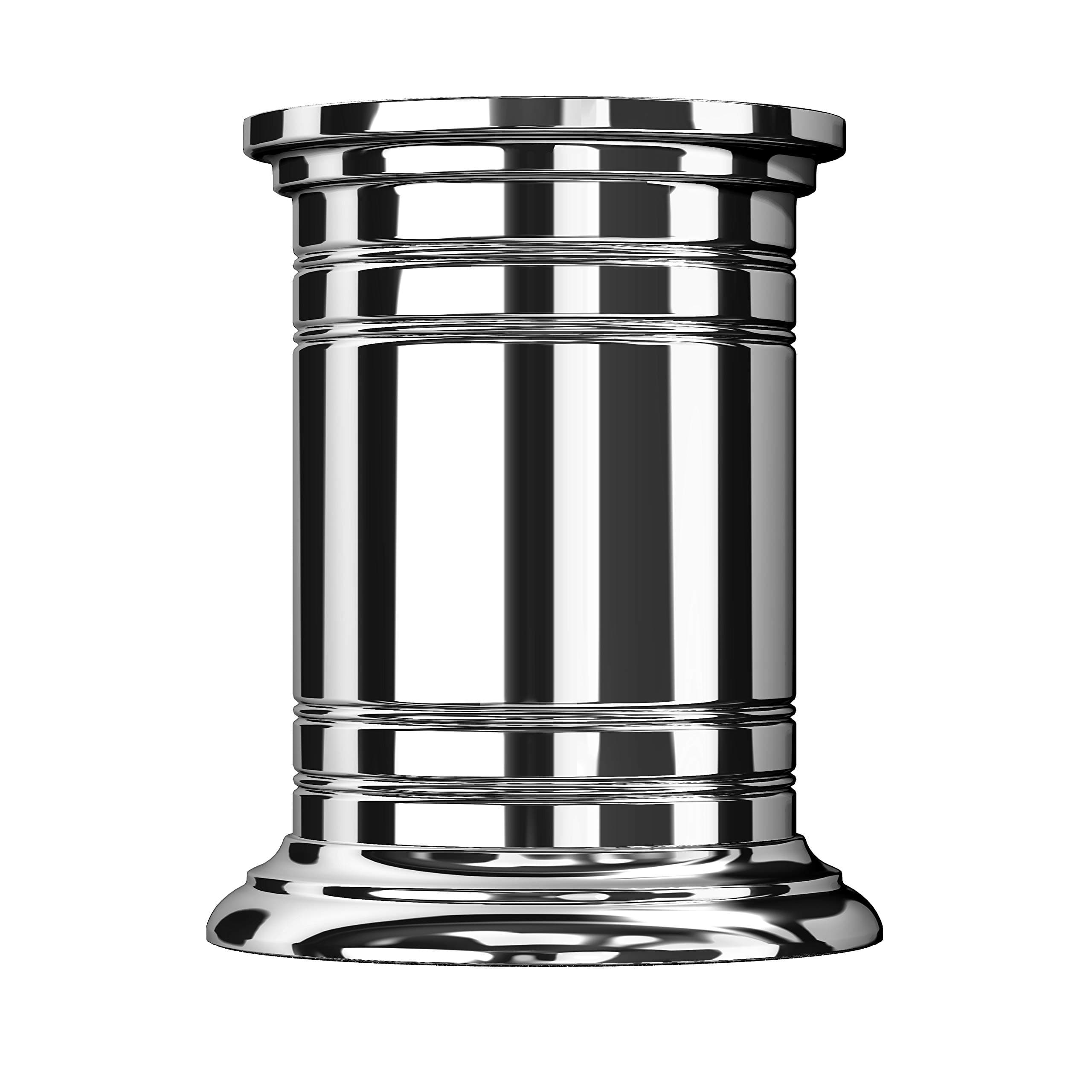 El Casco Portalápices Cromo M-654L M654CT