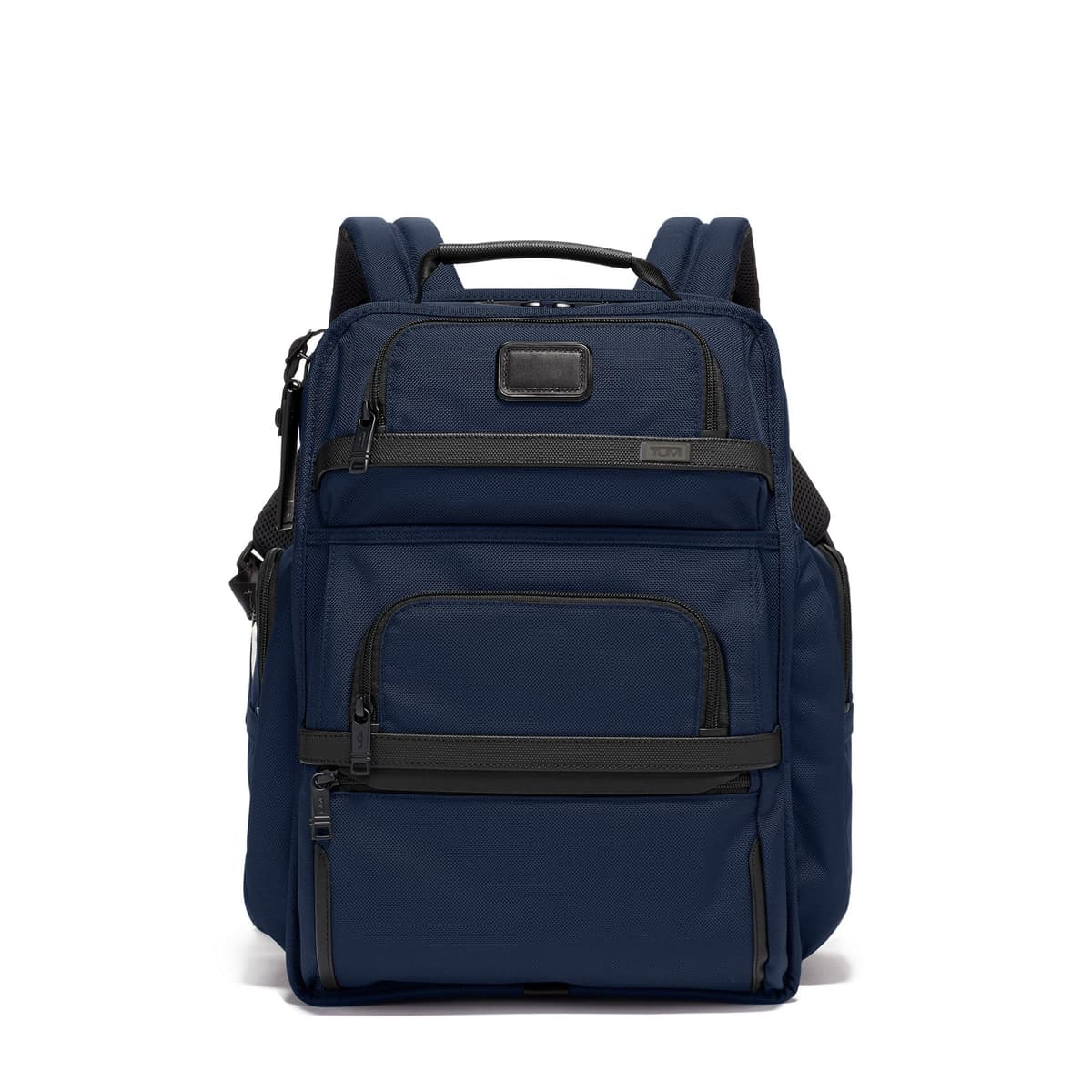 TUMI - Mochila Alpha Brief Pack - Para hombre y mujer, para trabajo y viaje, para laptop con correa acolchada ajustable - Compatible con pantallas de hasta 15" - Azul marino 117347-1596