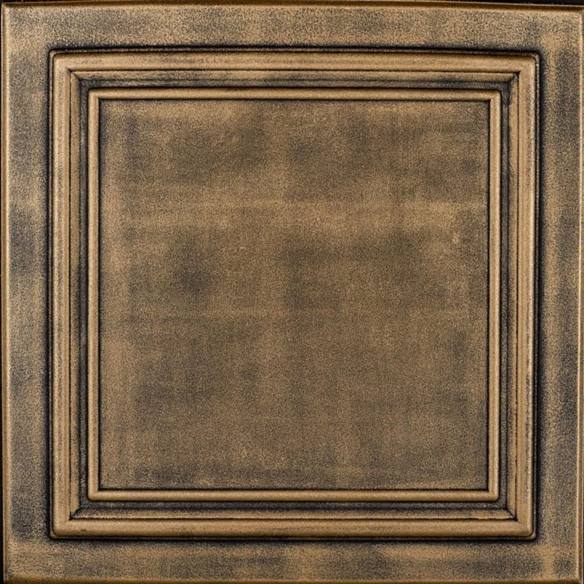 À LA MAISON CEILINGS R24 Placa de techo de espuma Line Art para pegar (384 sq. ft./caja), paquete de 144, Bronce Antiguo R24ab-144