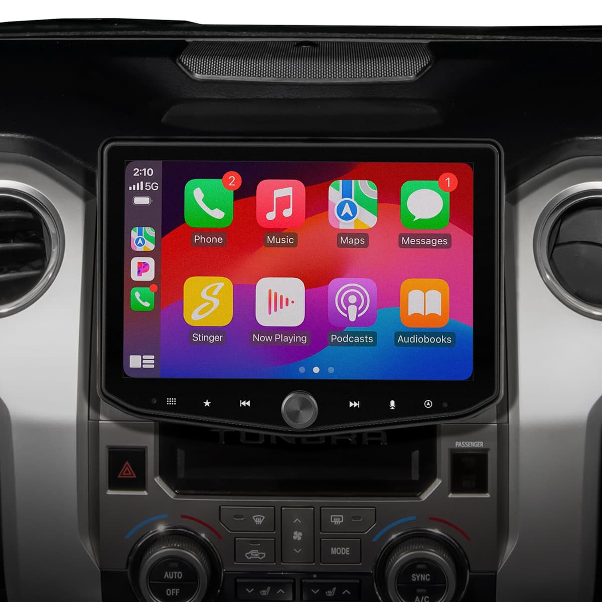 STINGER HEIGH10+ Toyota Tundra (2014-2021) 10" - Reemplazo de radio con Apple CarPlay/Android Auto, 4 cámaras