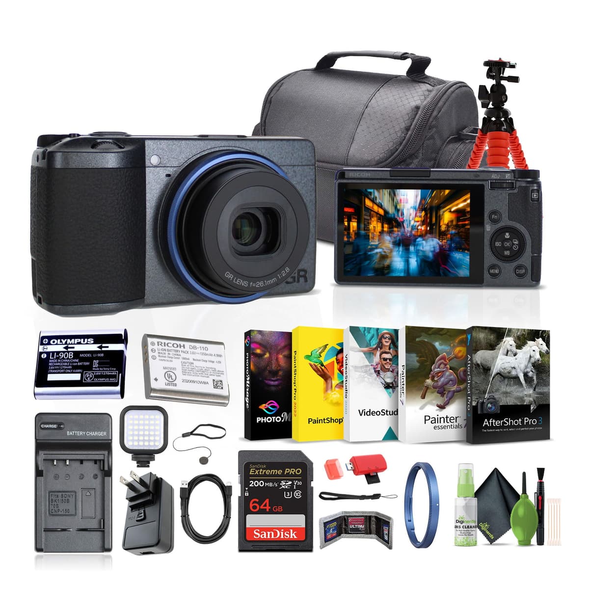 Ricoh GR IIIx Urban Edition Cámara Digital Compacta 24.2MP + Kit de accesorios 01158_EDI_2