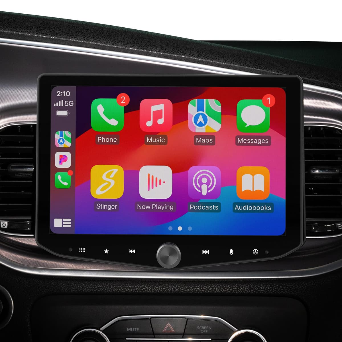 Stinger HEIGH10+ Radio 10.1" para Dodge Charger/Challenger/Chrysler 300 (2015-2023) con Apple CarPlay/Android Auto HEIGH10+ RB10CHR15HP
