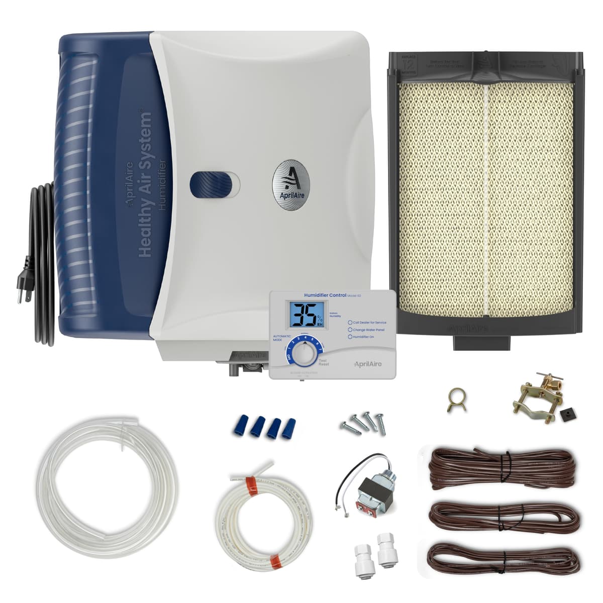 AprilAire 720AKZ Humidificador Evaporativo de Toda la Casa, 21 GPD, Control Digital