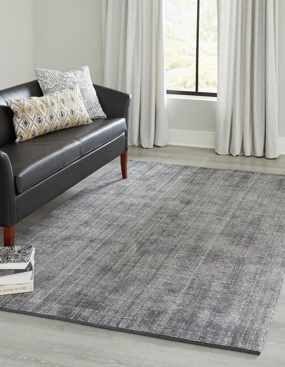 Unique Loom Alfombra English Manor colección Jill Zarin (10' x 14'1" rectangular, Earl Grey/Ivory) 3170905