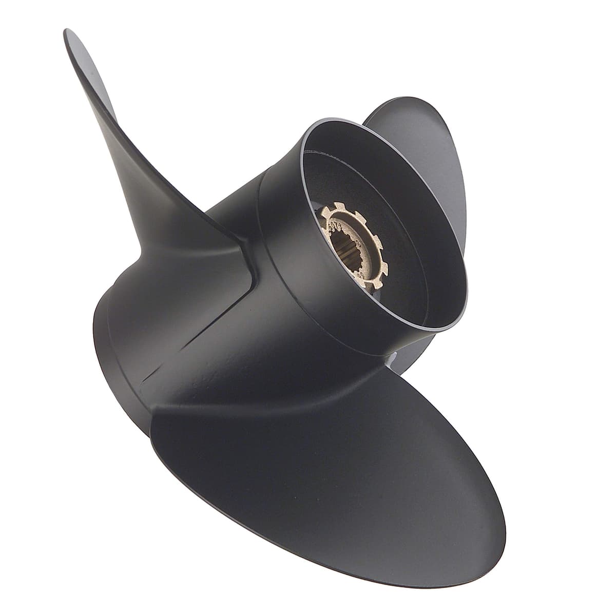 Quicksilver Black Diamond Hélice de aluminio 13" x 15" mano derecha FP692-3