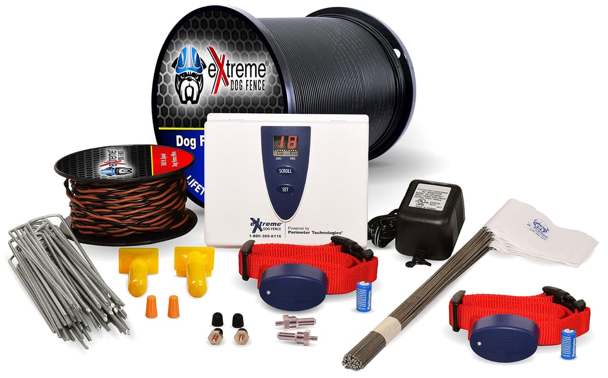 Underground Electric Dog Fence Ultimate - 2 Dog | 2000 Feet FK-EXA-4S1645-2150
