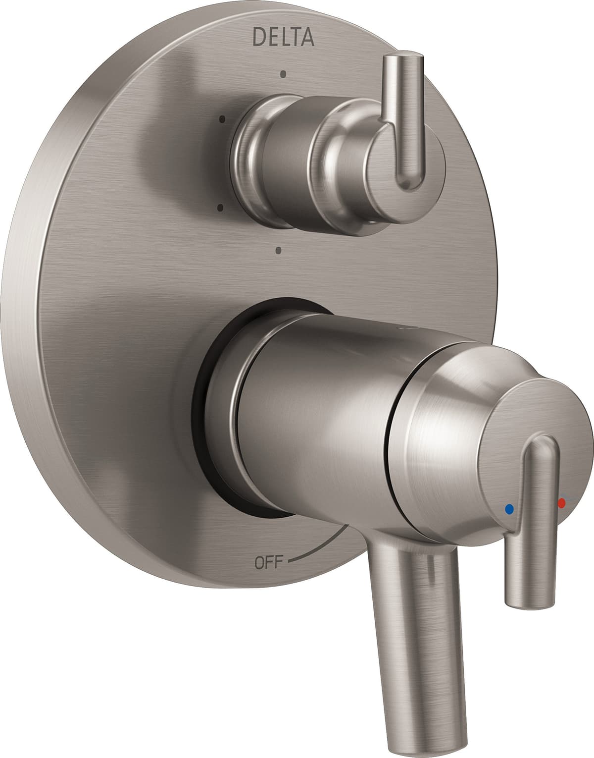 Delta Trinsic TempAssure T27T959-SS, juego de válvula con diverter integrado 6 posiciones, acero inoxidable