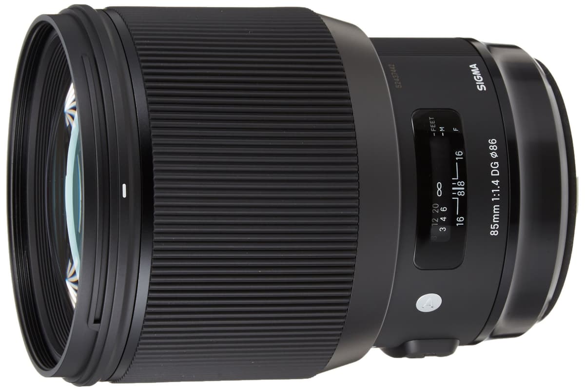 Sigma 85mm f/1.4 DG HSM Art para Canon EF (321954) (Renewed) 321954-cr