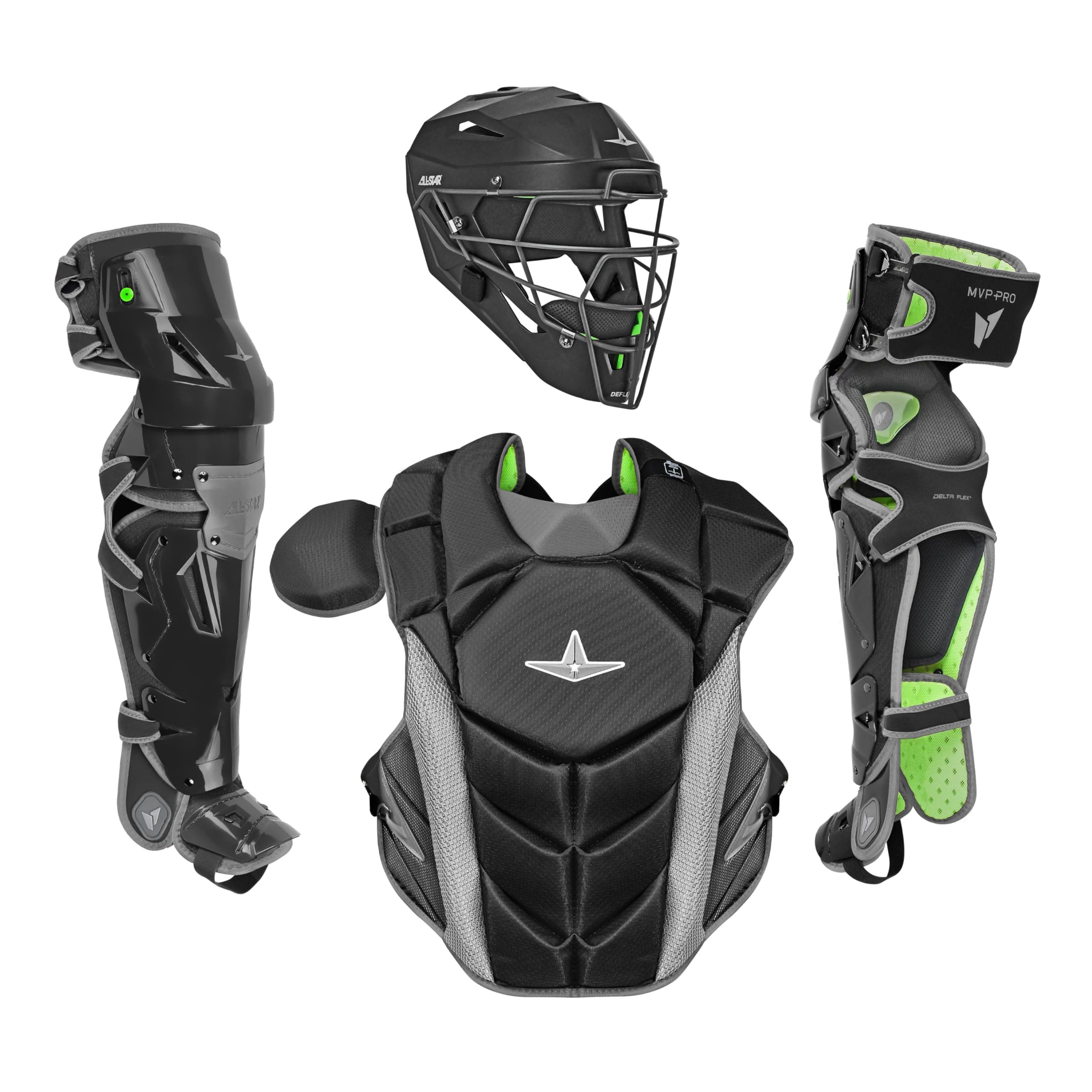 Kit de receptor para adultos ALL STAR MVP-PRO, NOCSAE 020AL107 BKGP