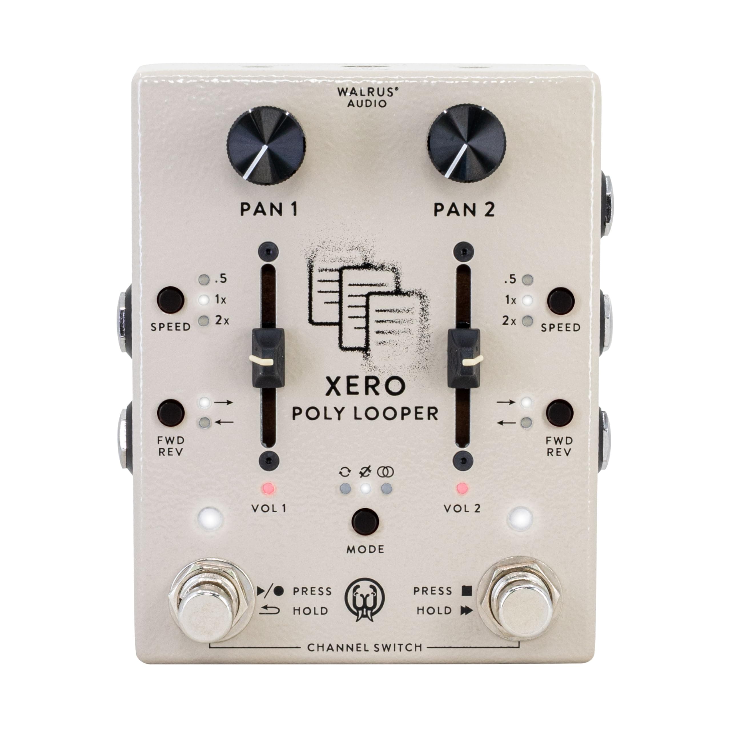 Walrus Audio Xero Polylooper, Crema 900-1097CR