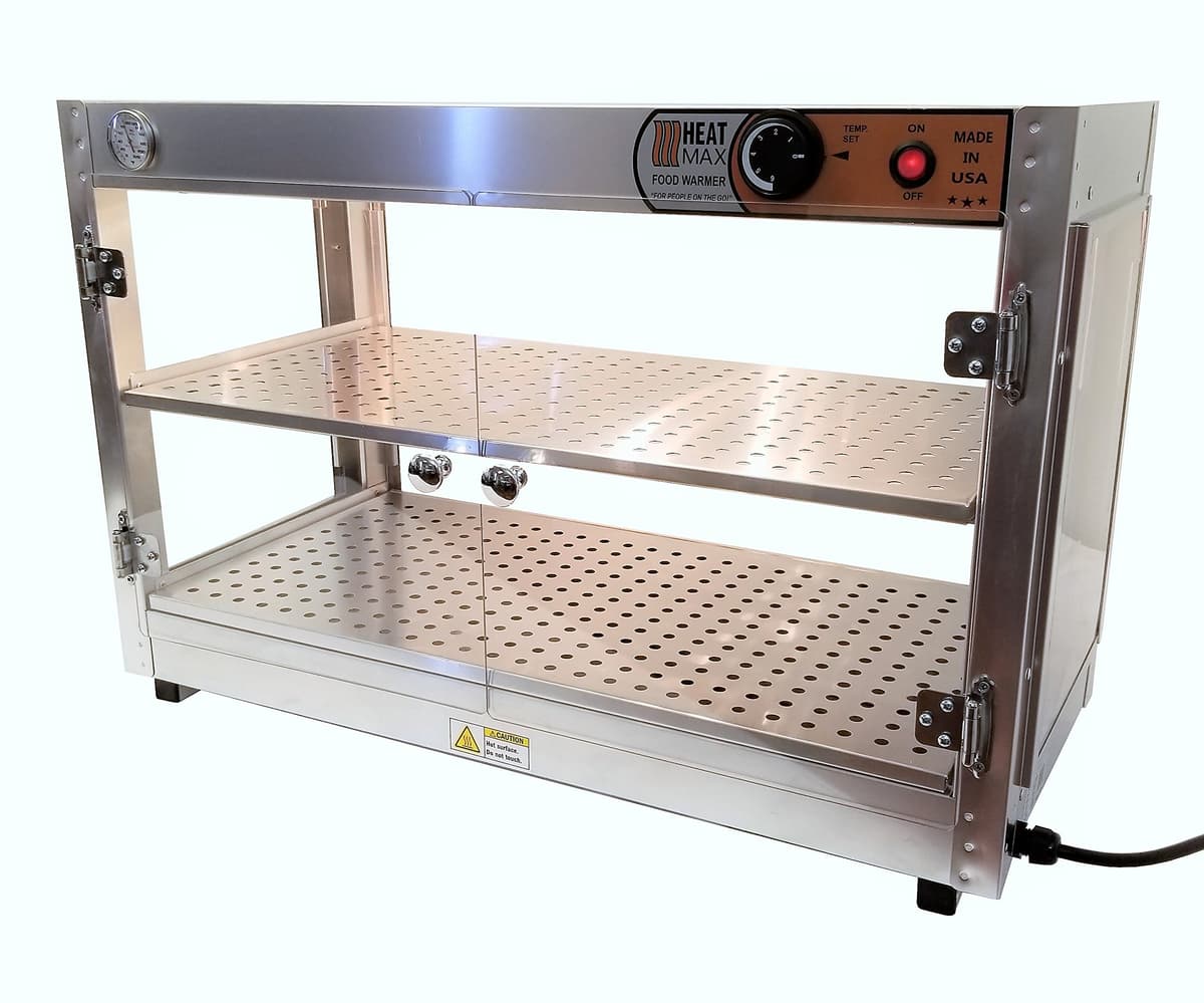 HeatMax calentador de alimentos 30x15x20 comercial, fabricado en USA 301520