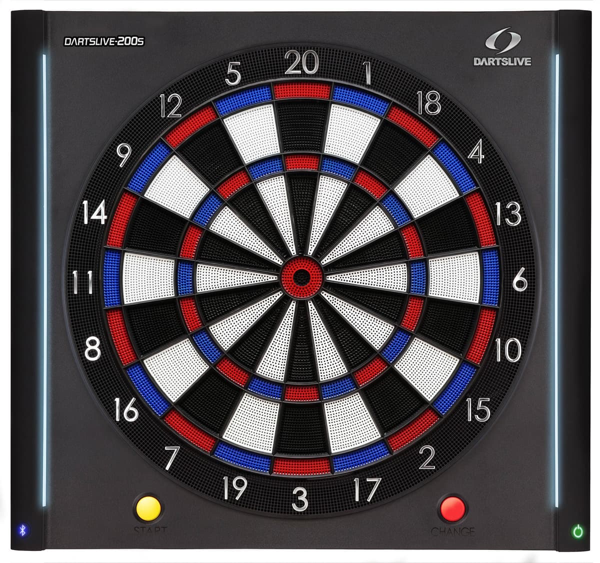 DARTSLIVE-200S tablero de dardos suave con app (15.5"), incluye dardos y accesorios
