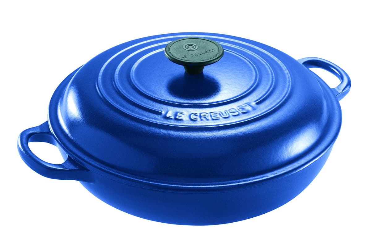 Le Creuset Cazuela Buffet Enameled de Hierro Fundido 5 Qt Cobalt L2532-3230