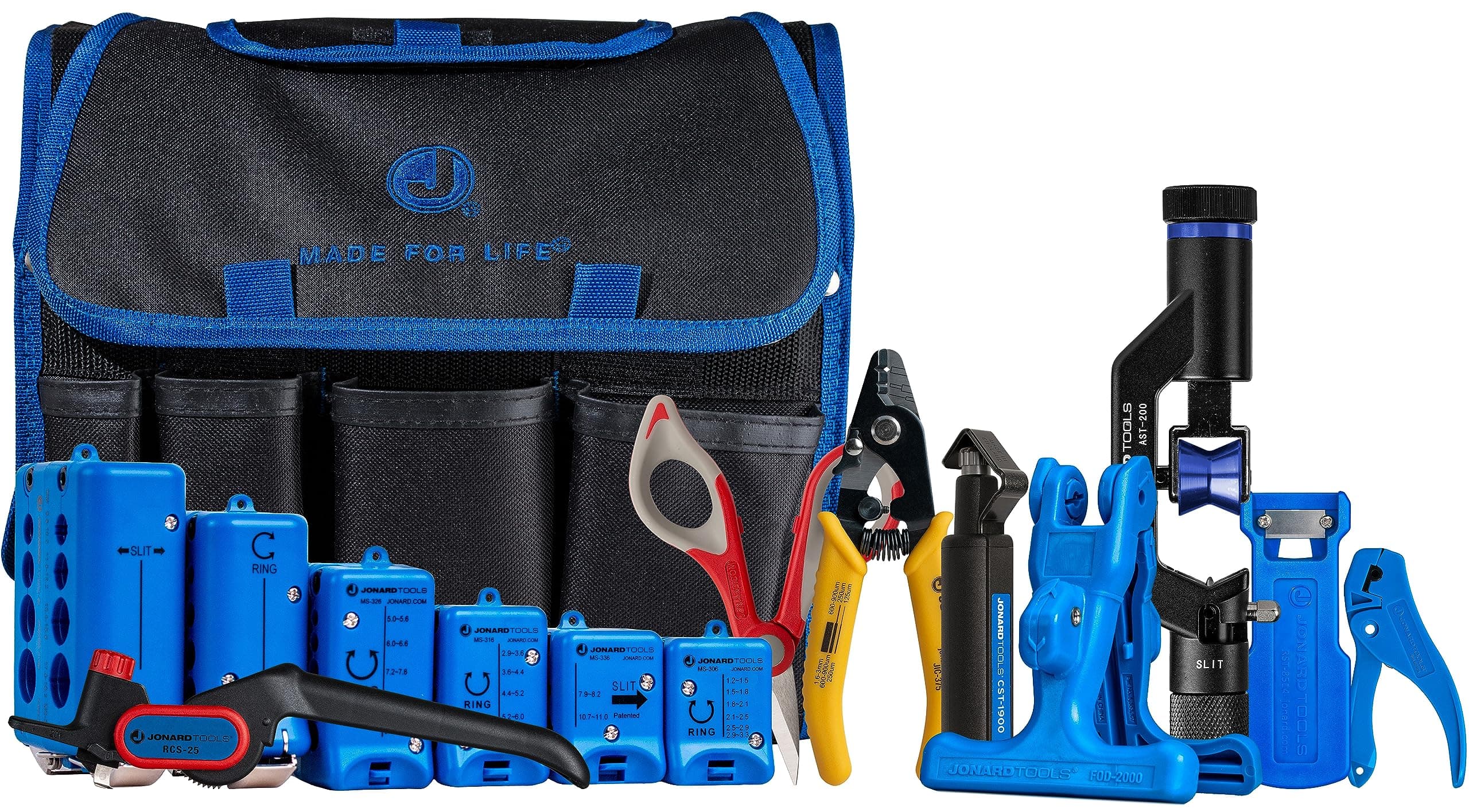 Jonard Tools TK-107 Kit Avanzado de Acceso a Cable Óptico Midspan