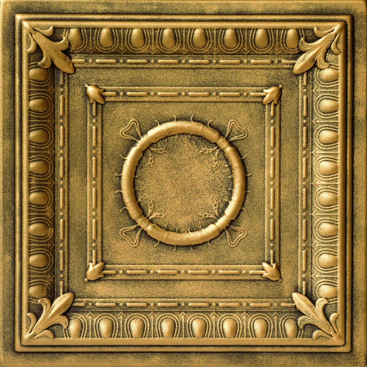 À LA MAISON R47 Losa de Techo de Espuma Romanesque Wreath (Pack 96) - Antique Gold R47ag-96
