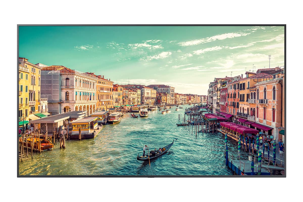 Samsung QE82R 82 pulgadas 4K UHD Display comercial con HDMI, Wi-Fi y 350 nit