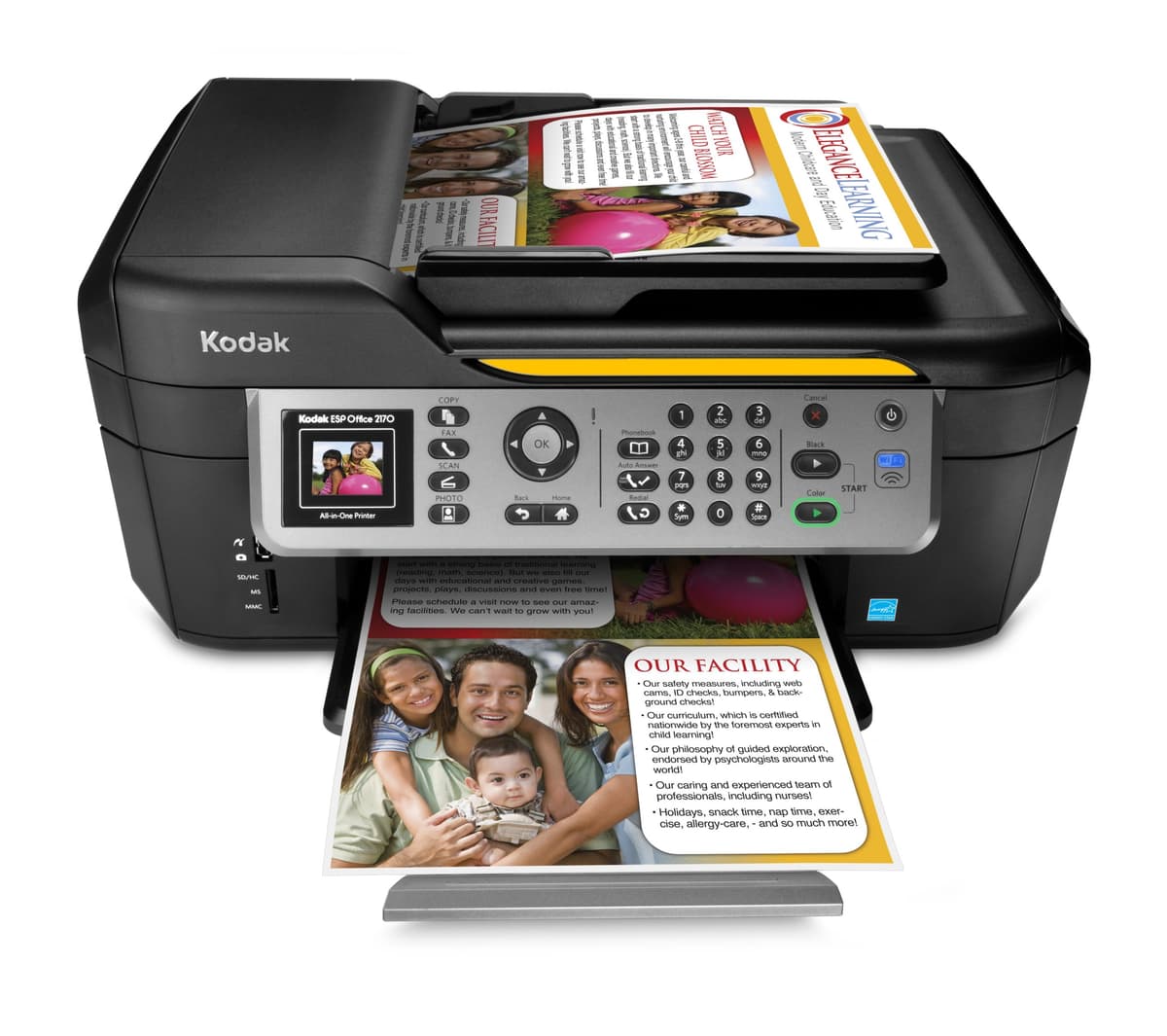Kodak ESP 2170 Impresora Multifunción All-in-One (Print/Copy/Scan/Fax) Kodak ESP Office 2170