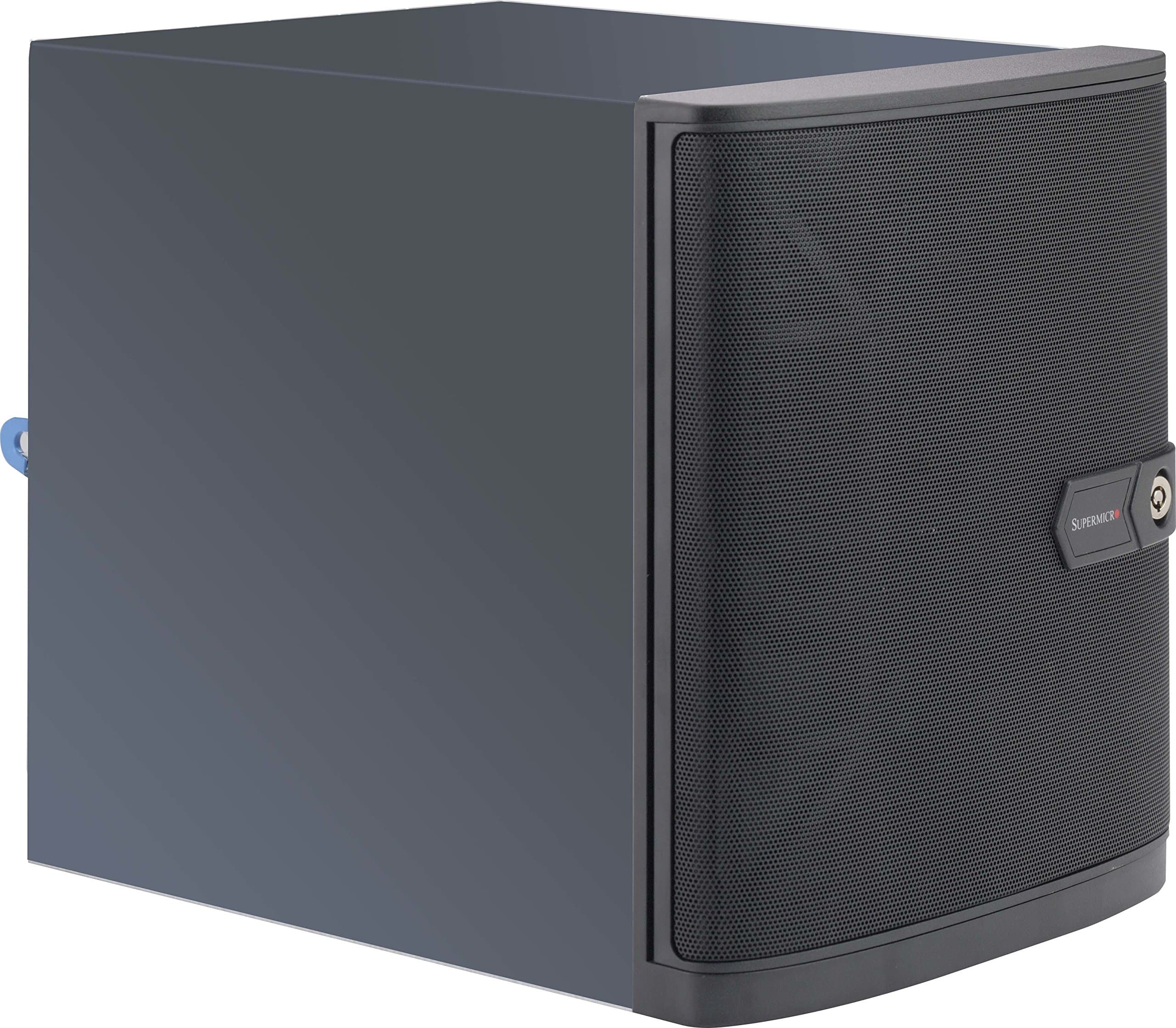 Supermicro Superchassis CSE-721TQ-250B Mini-Tower con fuente de poder de 250W