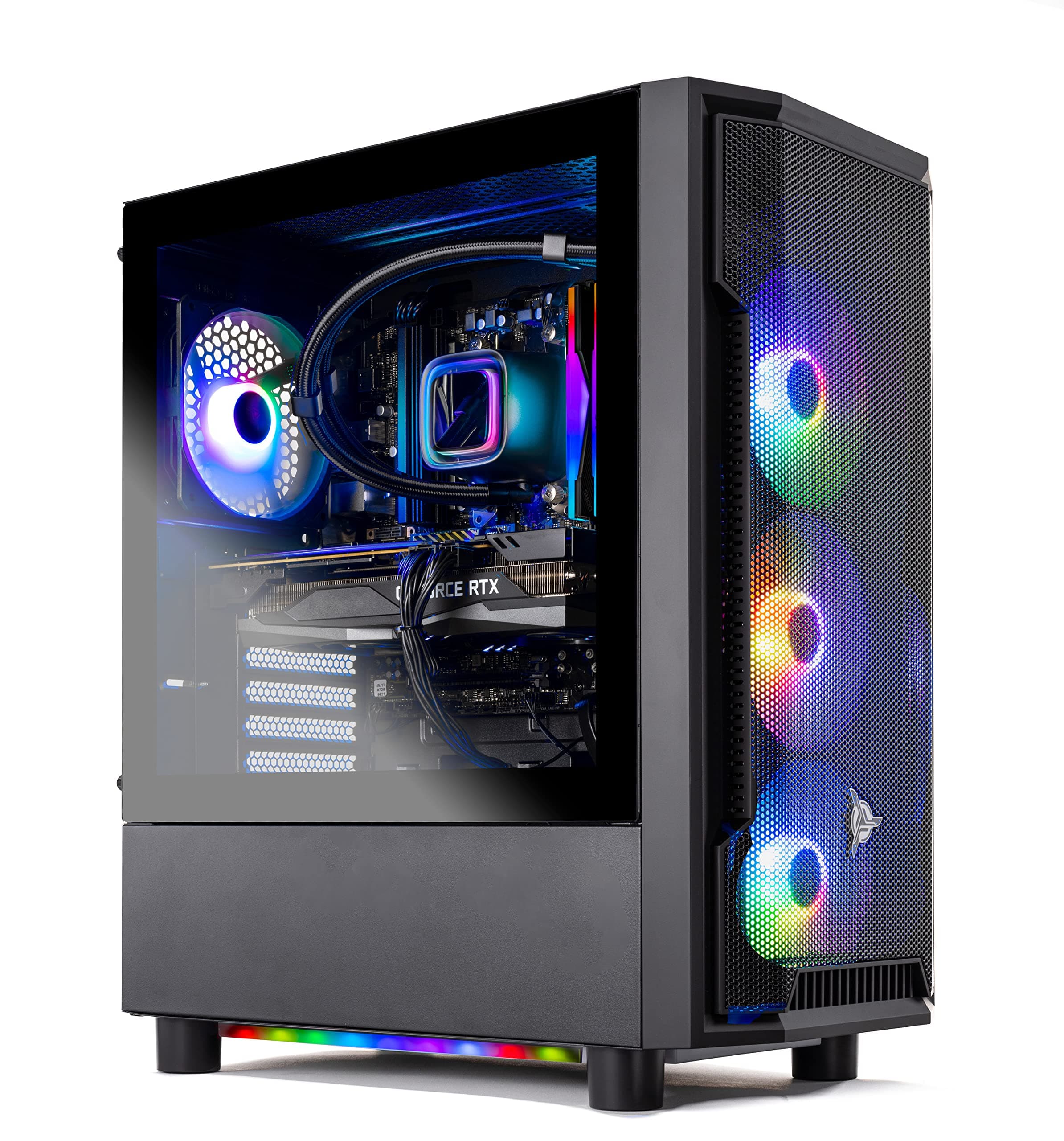 Skytech Gaming Shadow Desktop PC, Intel i7 14700F, RTX 5060 Ti 16GB, 1TB Gen4, 16GB DDR5 ST-SHADOW4-1909-B-AM