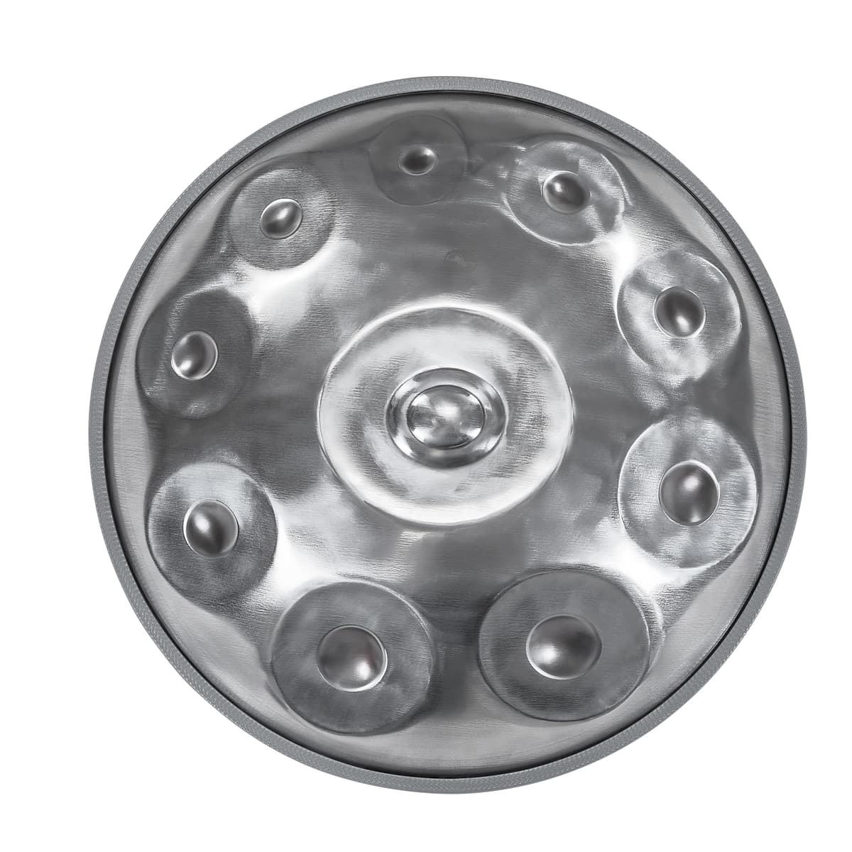 EmaxRC Handpan 22in 10 notas Re menor 440Hz hecho a mano