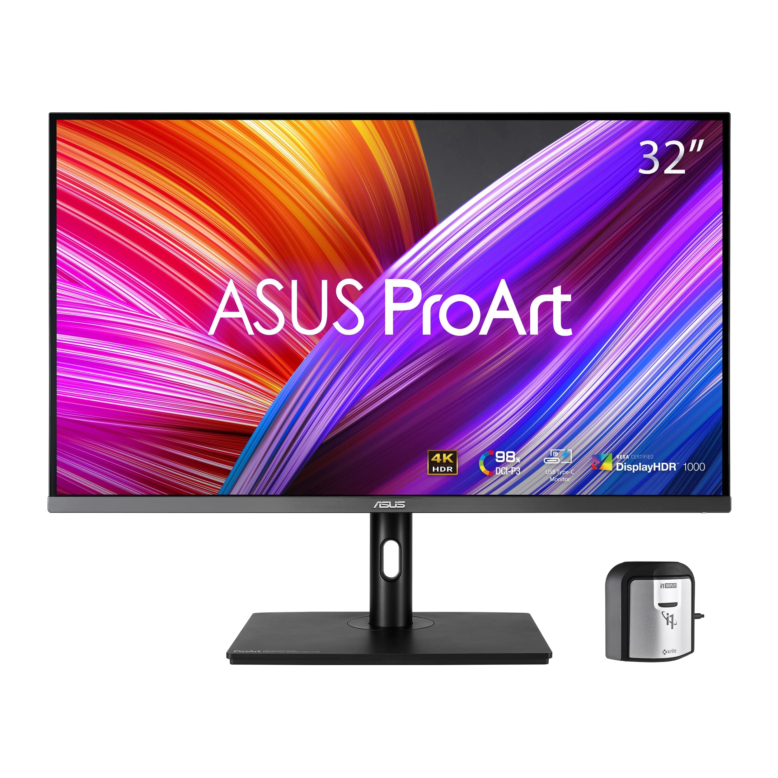 Monitor ASUS ProArt 32" 4K HDR PA32UCR-K, IPS, 1000 nits, ΔE <1, 99.5% Adobe RGB, USB-C