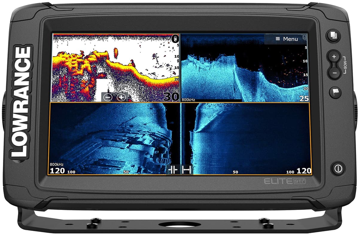 Lowrance Elite-9 Ti2 Fish Finder 9" con Active Imaging 3-in-1 y mapping integrado 000-14648-001