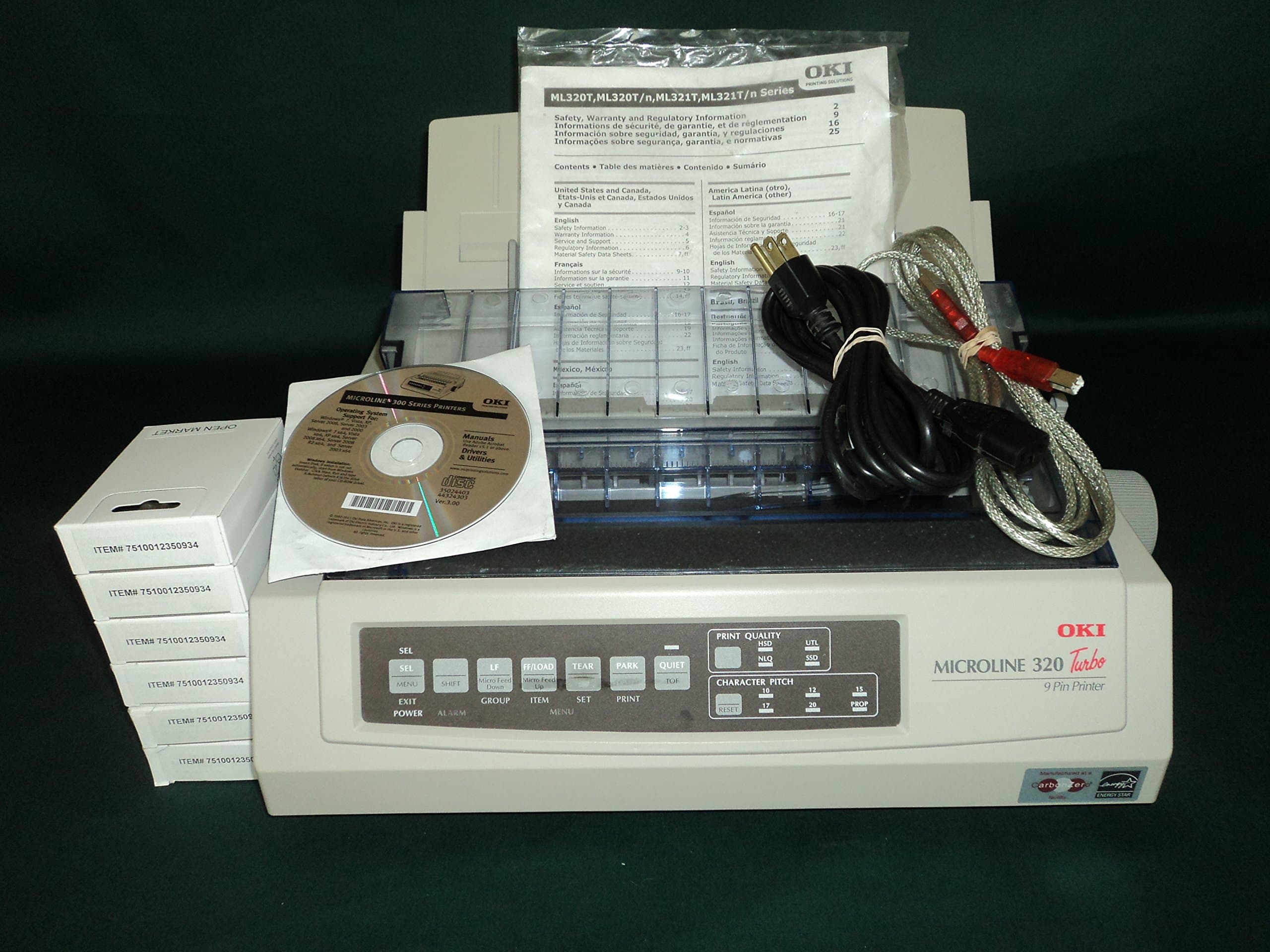 OKI MICROLINE 320 Turbo Impresora matricial mono (62411601)