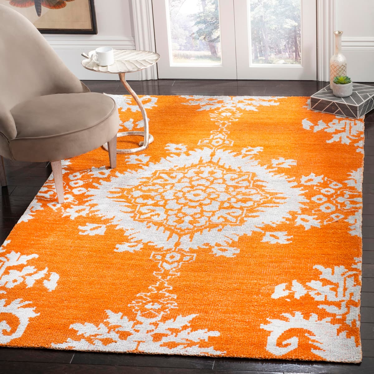 SAFAVIEH Stone Wash Collection Area Rug 5' x 8' Gold STW235H-5