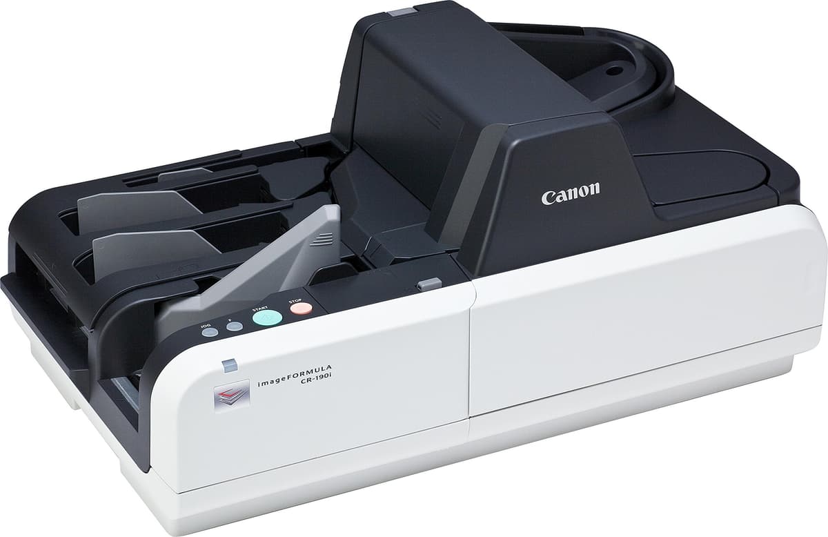 Canon imageFORMULA CR-190i Escáner de alto volumen para cheques 4605B003