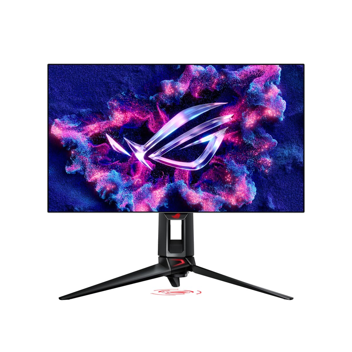 ASUS ROG Swift OLED 27” 1440P Gaming Monitor (PG27AQDP) - WOLED, QHD, 480Hz, 0.03ms, Compatible con G-SYNC, Disipador personalizado, Asistente AI, DisplayHDR400 True Black, 99% DCI-P3, True 10-bit, DisplayWidget