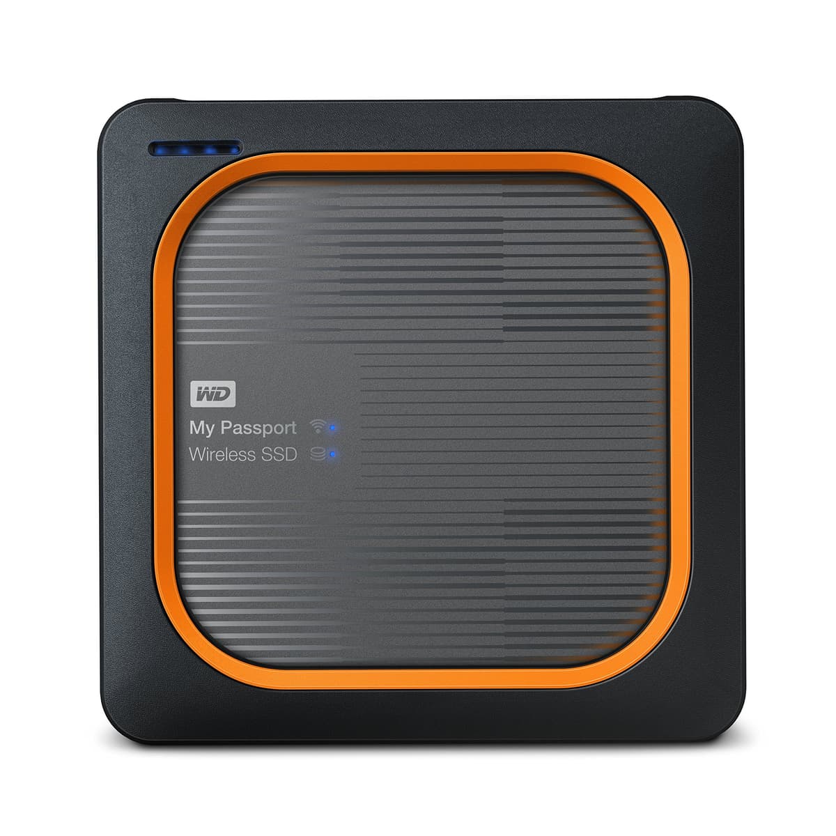 WD My Passport Wireless SSD 2TB SSD portátil con WiFi y lector SD, WDBAMJ0020BGY-NESN