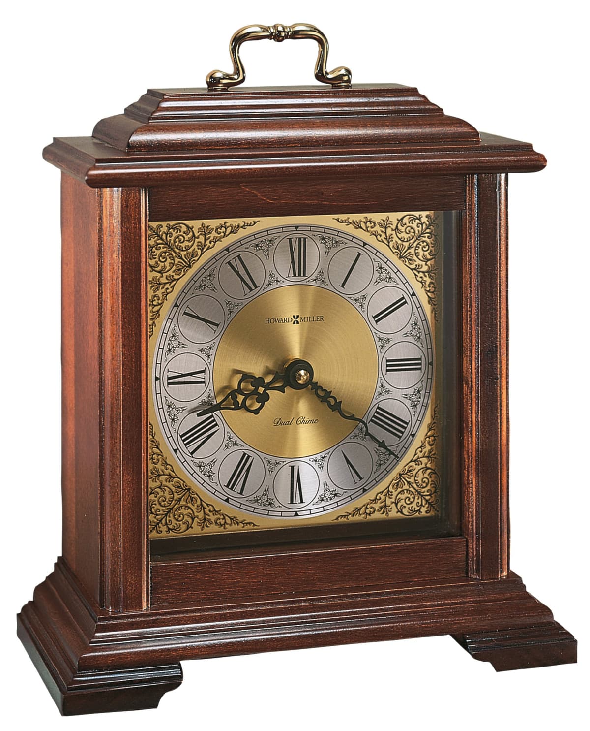 Howard Miller Medford Reloj de Repisa Analógico con Cuarzo y Números Romanos 612481