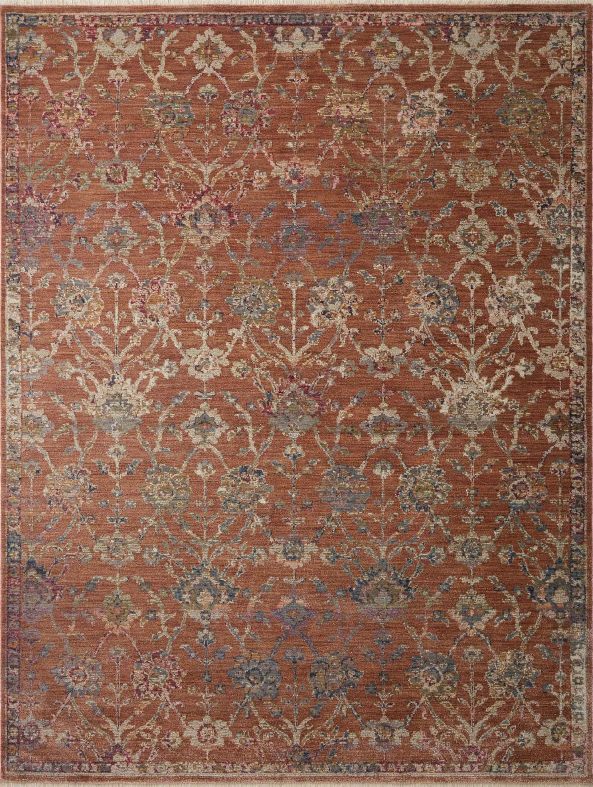 Loloi Giada GIA-05 Alfombra Tradicional 6'-3" x 9' Terracotta/Multi GIADGIA-05TCML6390
