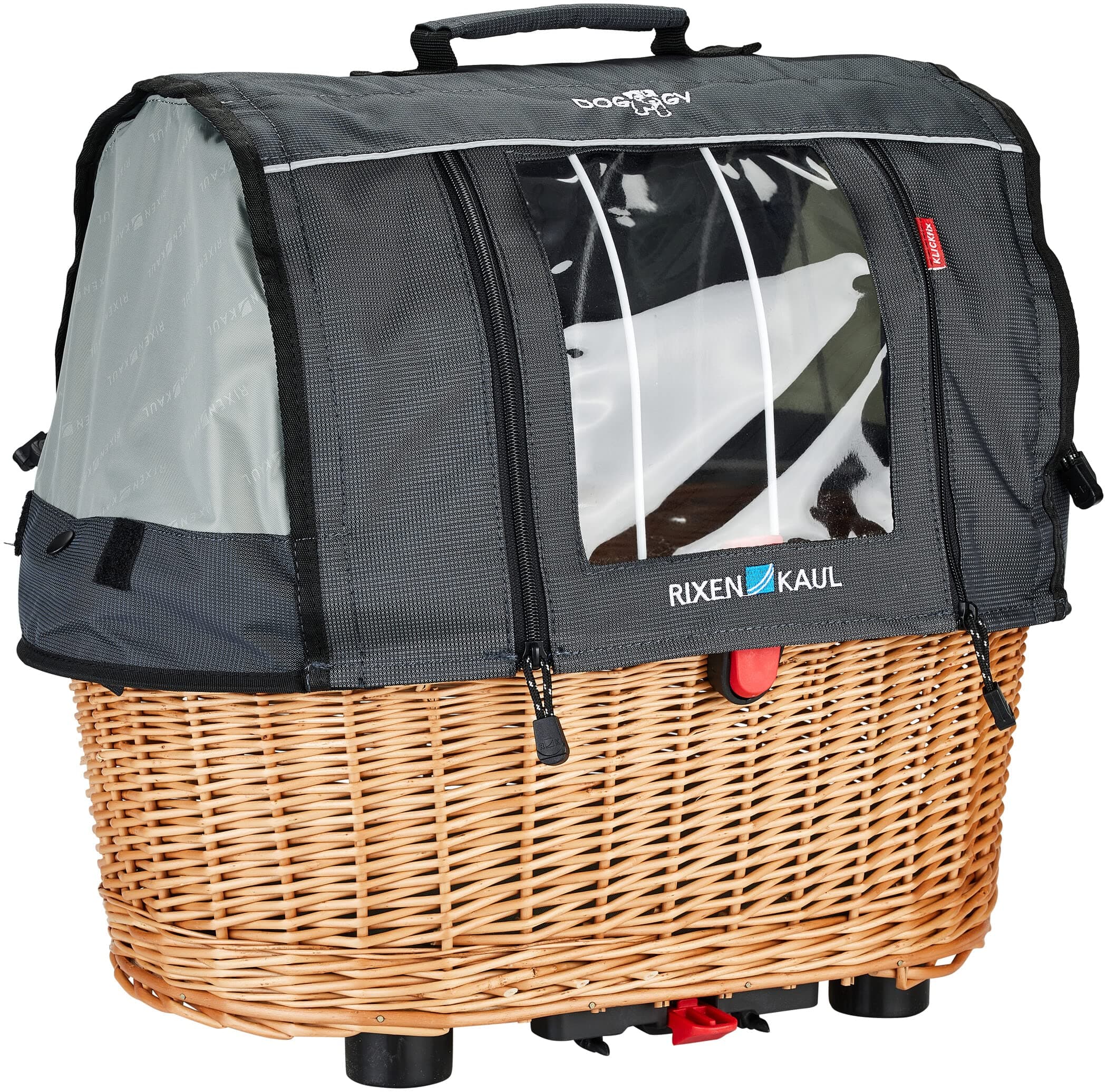 KlickFix Rixen & Kaul Doggy Basket Plus para Racktime 0399RH