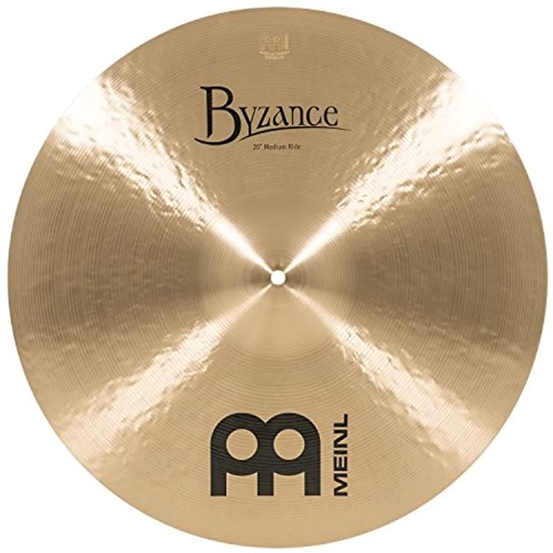 Meinl Byzance 20" Traditional Medium Ride - Plato de Bronce B20 Martillado a Mano, Hecho en Turquía, Garantía 2 Años B20MR