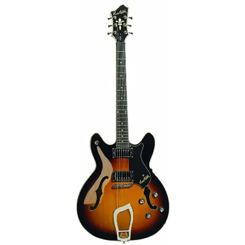 Hagstrom Vik-Tsb Viking Semi-Hollow Body Tabacco Sunburst AMS-VIK-TSB
