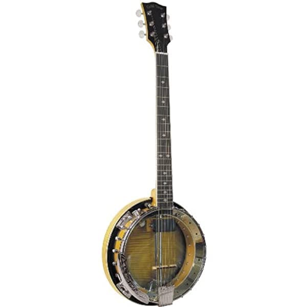 Gold Tone Gt-750 Banjitar Deluxe Banjo Six Cuerdas Rosewood