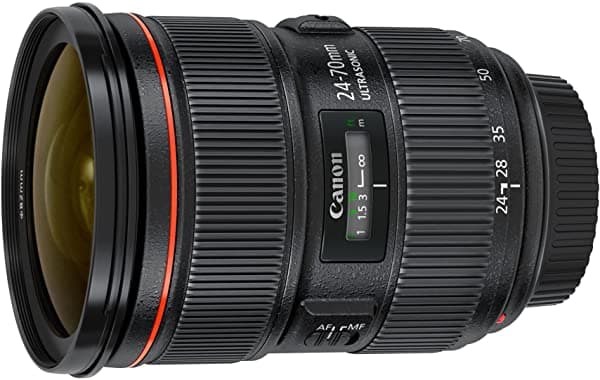 Canon EF 24-70mm f/2.8L II USM Lente Zoom Estándar de Alta Calidad para Fotografía Profesional 5175B002