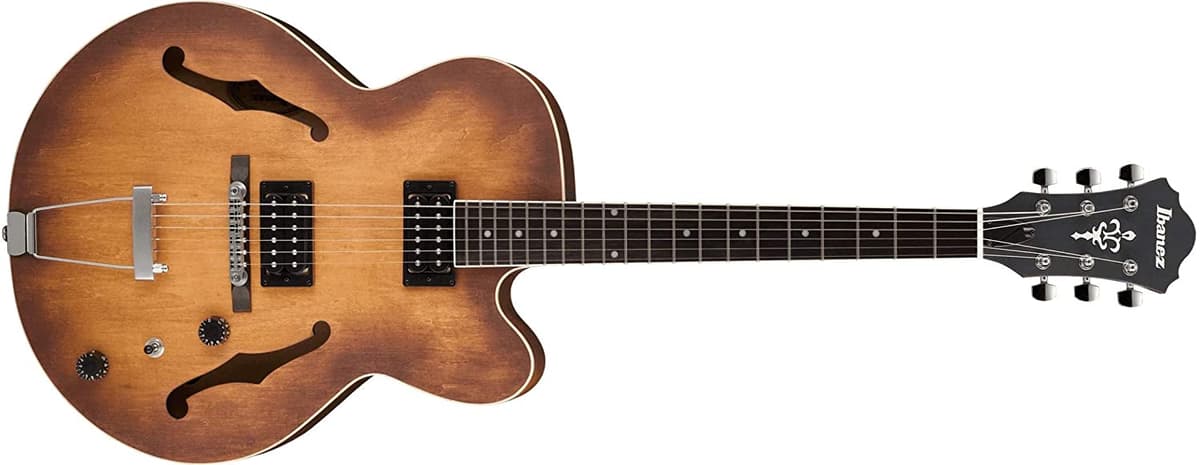 Ibanez Artcore Af55 - Guitarra Eléctrica De Cuerpo Hueco Para Tabaco Plano Af55Tf