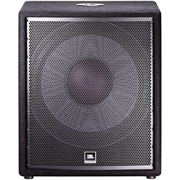 JBL JRX218S - Subwoofer portátil de estudio profesional, 18 pulgadas, negro.