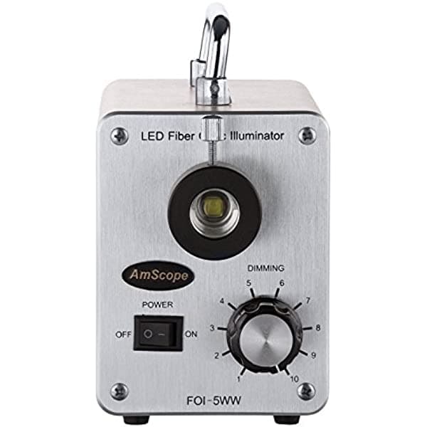 AmScope LED-50W 50W LED iluminación fría de fibra óptica