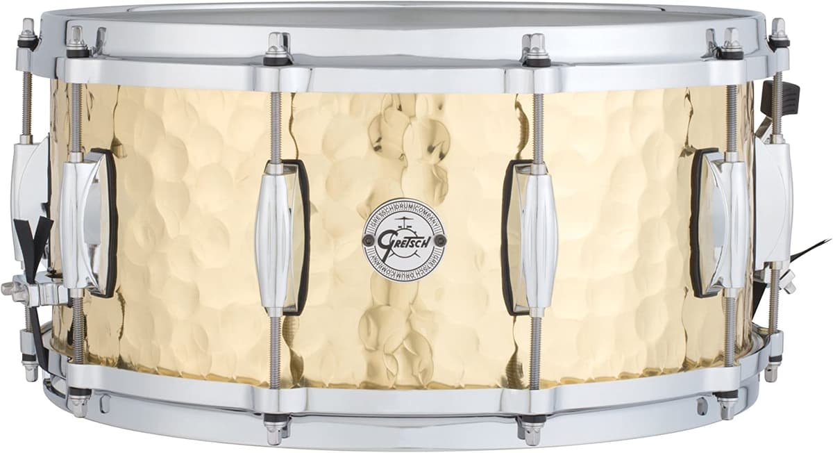 Gretsch Tambores Gama Completa Serie S1 - 6514-Brh 6.5 X 14" Latón Martillado Tambor