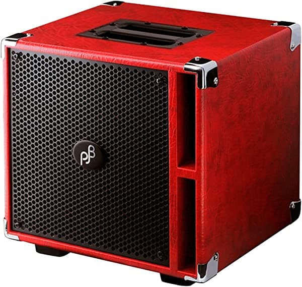 Phil Jones Bass Compact 4 400 W 4 x 5 Gabinete de parlantes para bajo, rojo 312216